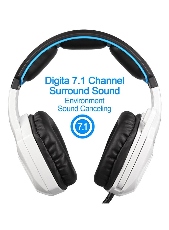 Sades - Wired Over-The-Ear Noise Cancelling Stereo Gaming Headset With Mic - Image 1