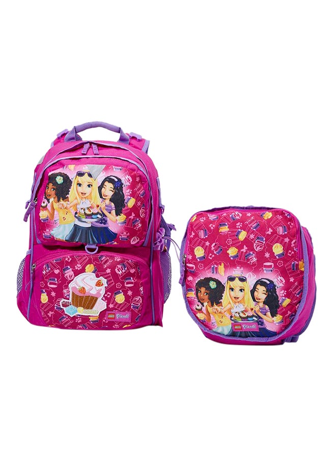 LEGO 2 Piece Freshmen Backpack Set Pink - Image 1