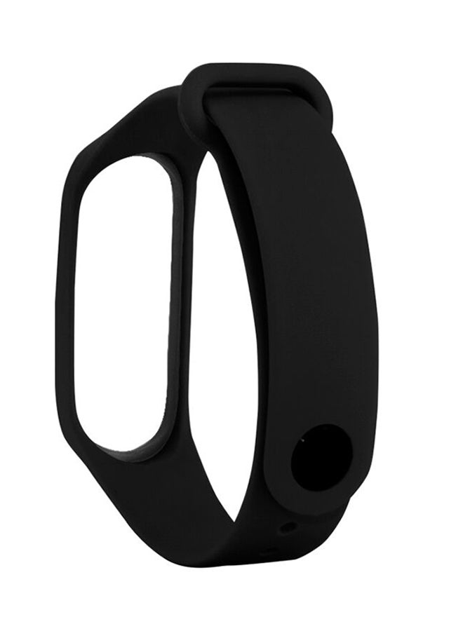 Replacement Strap For Xiaomi Mi Band 3 Black - Image 3
