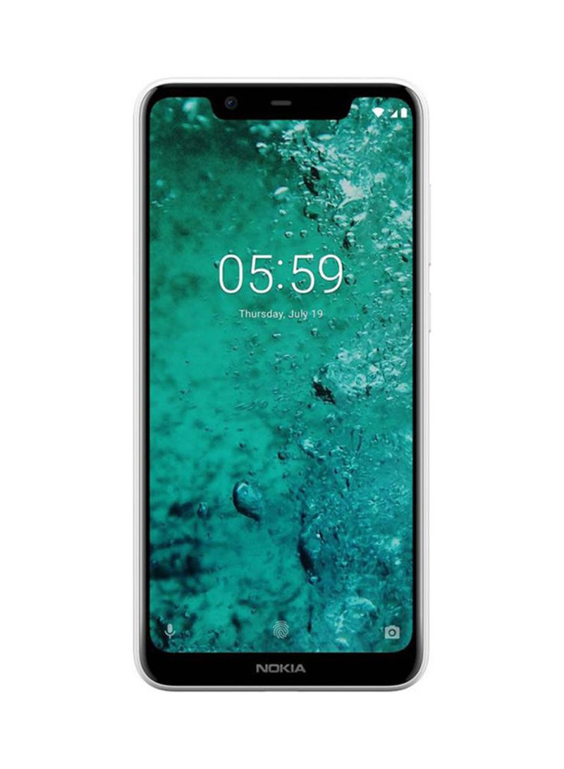NOKIA - 5.1 Plus Dual SIM White 3GB RAM 32GB 4G LTE - Image 1