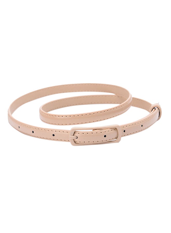 Sharpdo Casual Wear Waist Belt Beige
