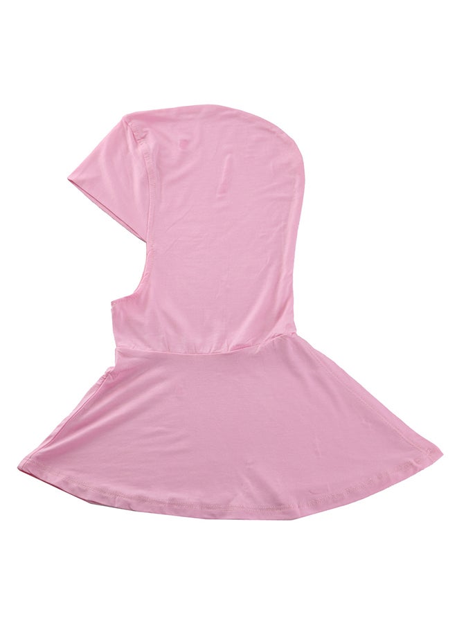 شاربدو حجاب بتصميم مغلق عند منطقة الذقن وردي - Image 2