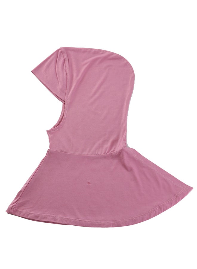 Sharpdo Close Chin Hijab Scarf Plum  - Image 2