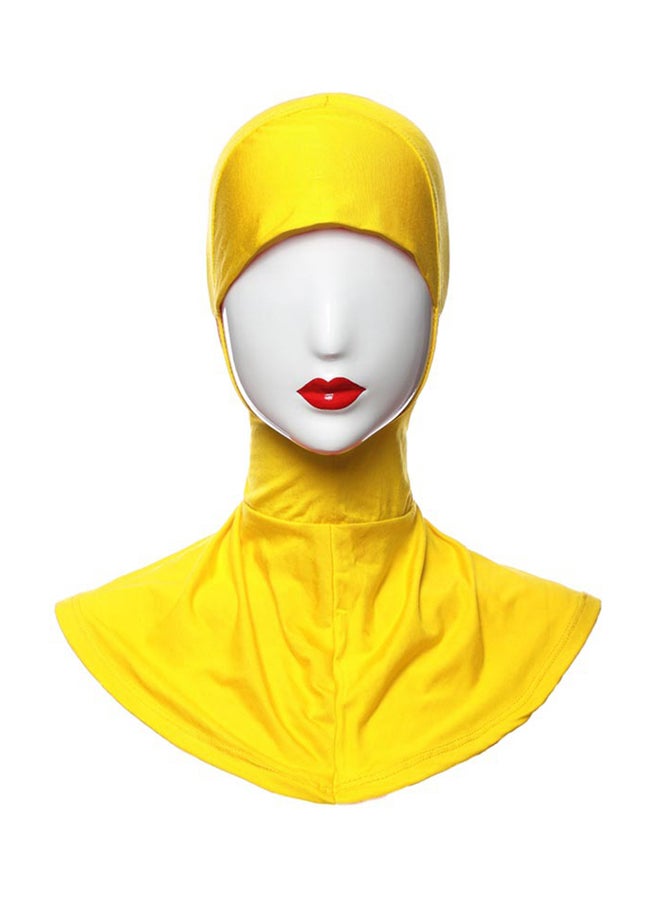 Sharpdo Close Chin Hijab Yellow - Image 1