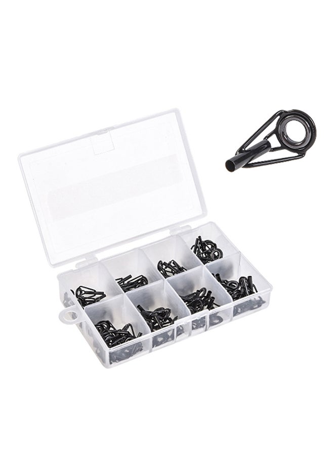 Generic - 80-Piece Fishing Rod Tip Top Guides Set - Image 1