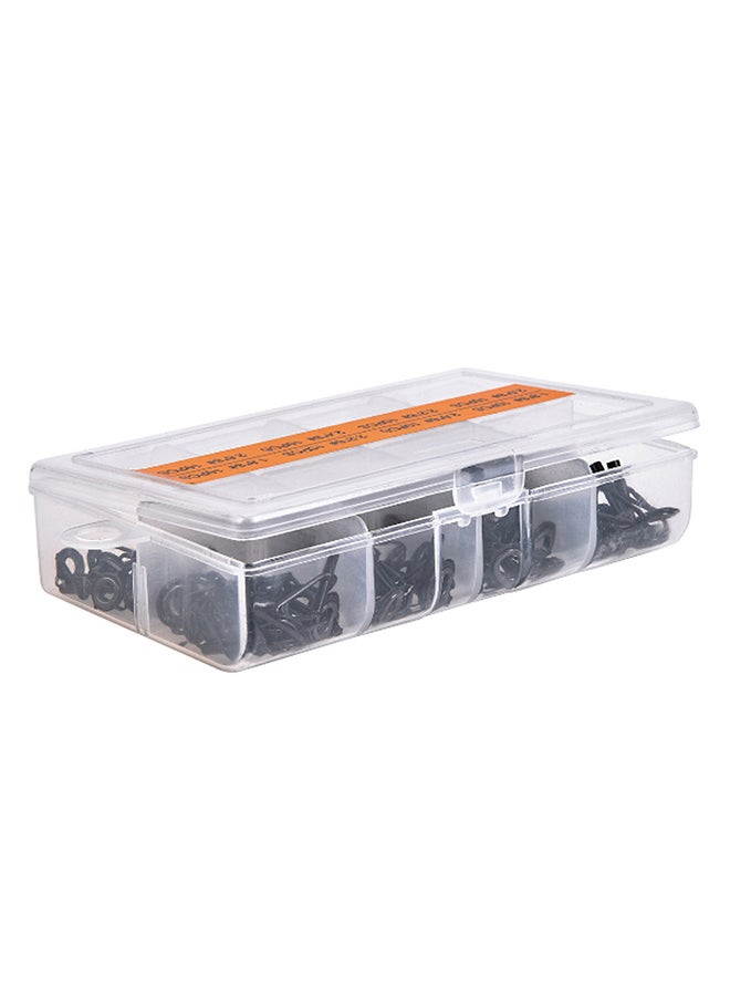 Generic - 80-Piece Fishing Rod Tip Top Guides Set - Image 1