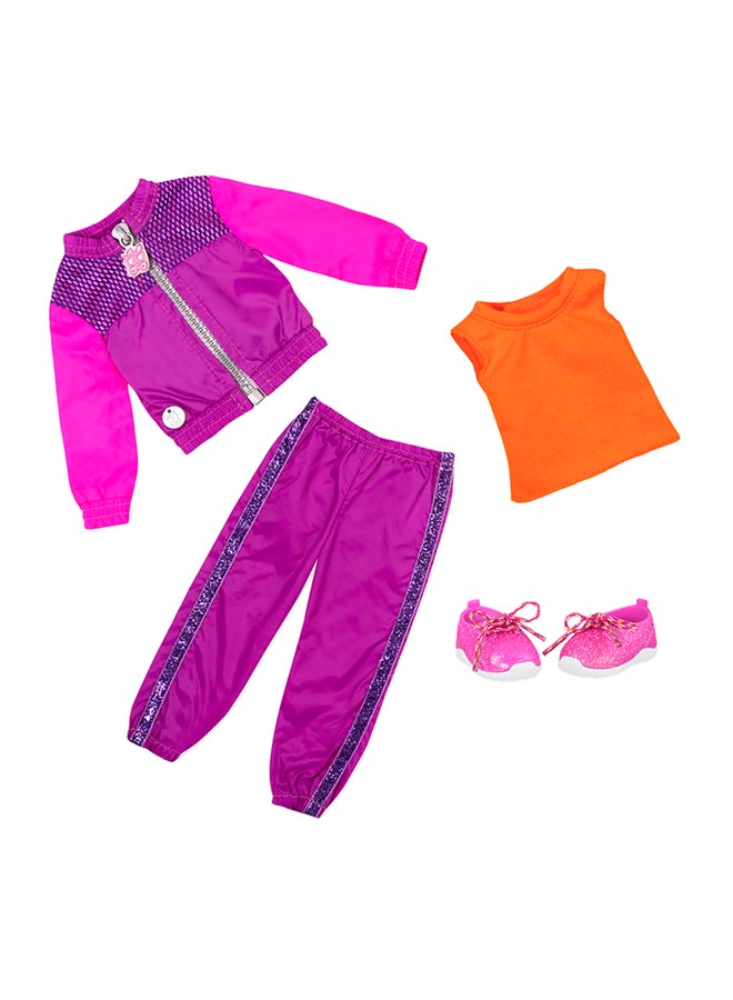 Glitter Girls - Deluxe Doll Tracksuit Outfit - Image 1
