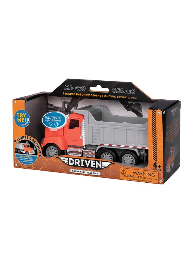 DRIVEN Mini Dump Truck Multicolour 7 x 3.2 x 3inch - Image 2