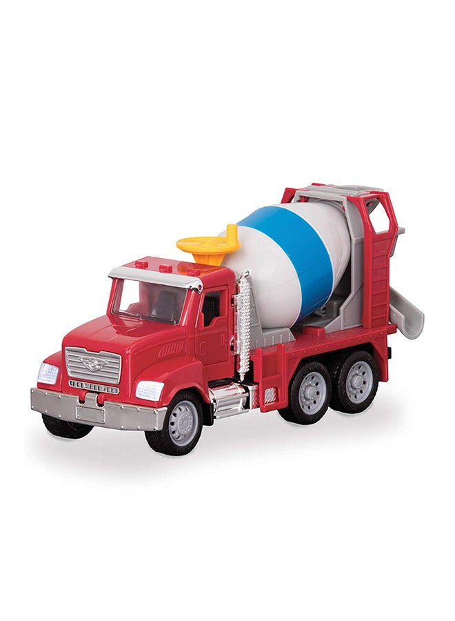 DRIVEN Mini Cement Mixer Truck Multicolour 9 x 4 x 4inch - Image 2