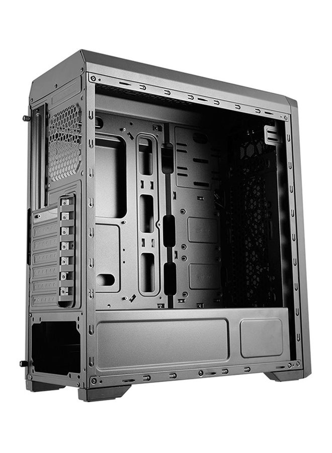 كوجار حافظة كمبيوتر MX330 ميد تاور بلوحة جانبية شفافة من الأكريليك أسود - Image 3