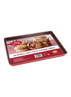 Durable Non-Stick Cookie Sheet Red 34.3x24.3x2.5cm