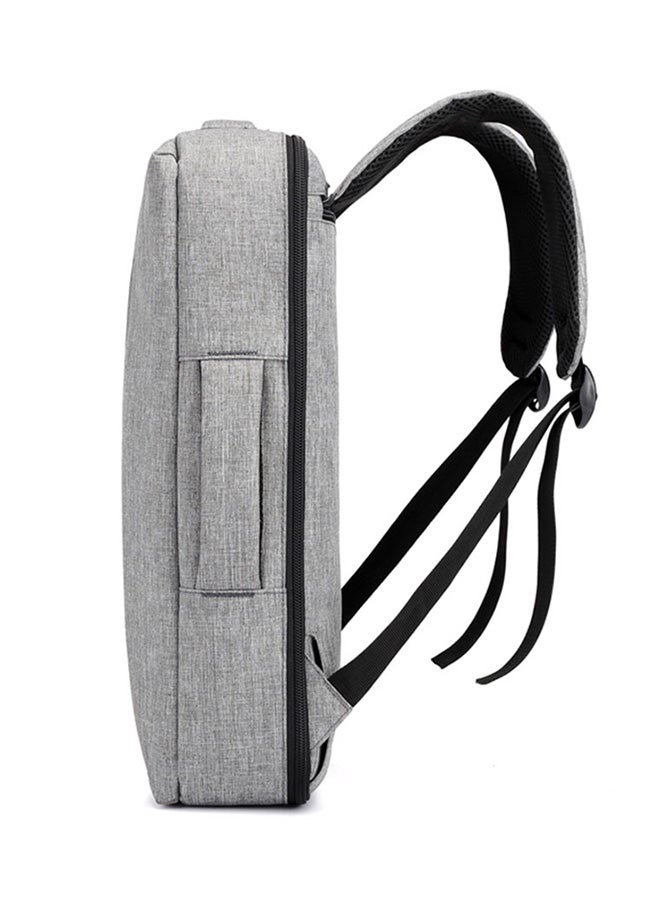 شاربدو حقيبة ظهر عملية مناسبة للكمبيوتر المحمول رمادي - Image 4