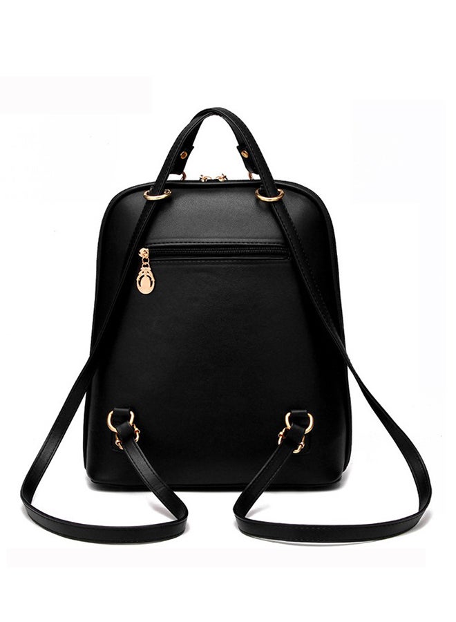 Sharpdo Stylish Backpack Black - Image 2