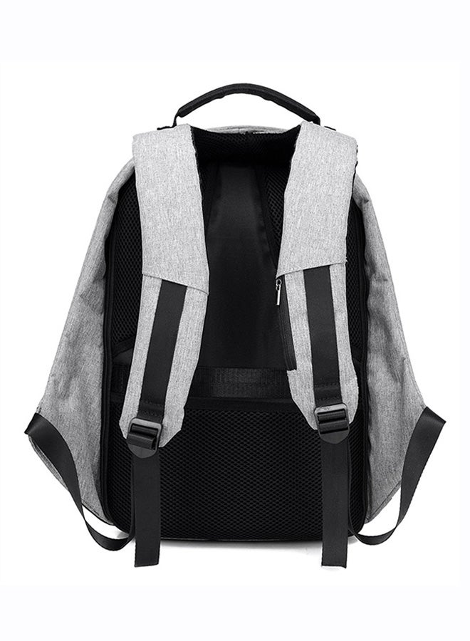 Sharpdo Anti-Theft Backpack Black/Grey - Image 2