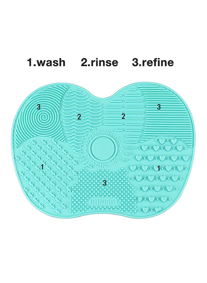 CYTHERIA Makeup Brush Cleaning Mat Mint Green  - Image 4
