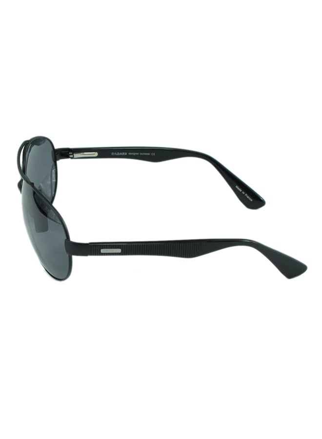 Radar Men's Full Rim Aviator Light Wrap Around Style Polarized Sunglasses - Image 3