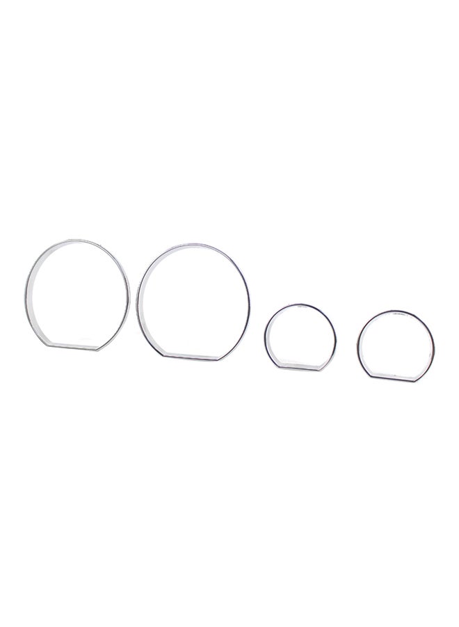 Generic Chrome Gauge Cluster Dashboard Bezel Rings Frame For BMW E46 1999-2006  - Image 1