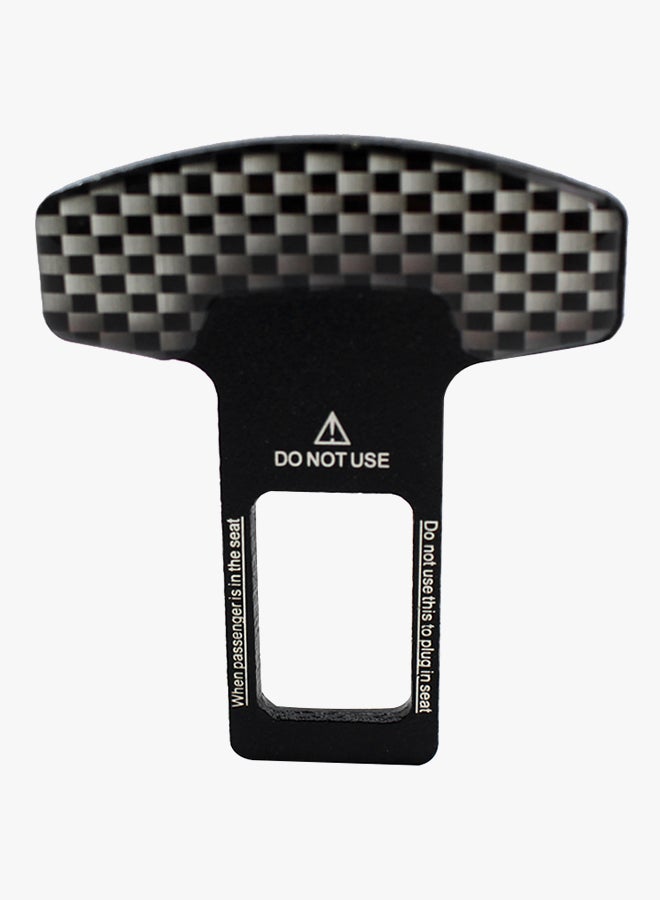 Generic Universal Vehicle Mounted Carbon Fiber Car Safety Seat Belt Buckle Clip  - Image 2