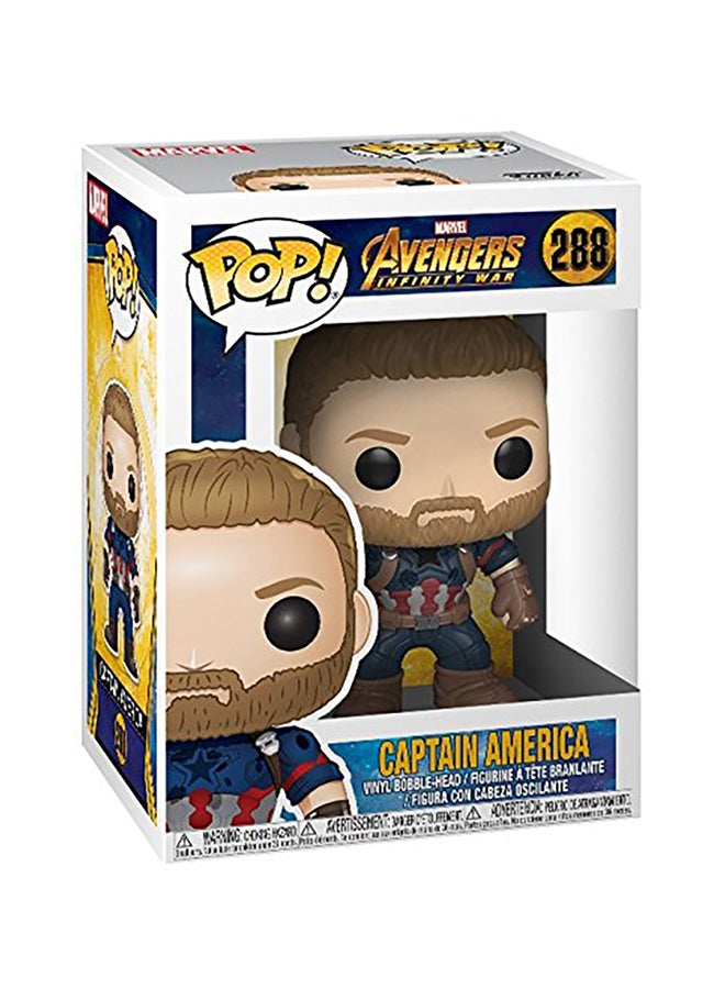 Funko POP Avengers Infinity War Captain America Figure - Image 1