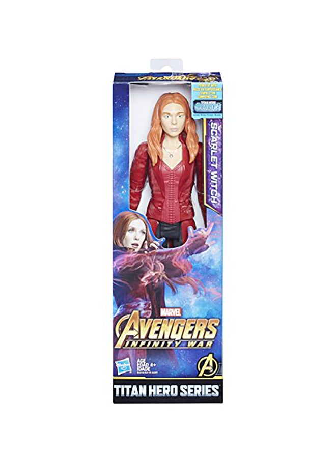 AVENGERS - Marvel Infinity War Titan Hero Series Scarlet Witch Action Figure - Image 1