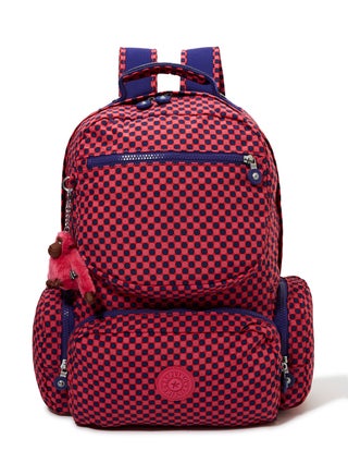 Polka Dot Kids Backpack, 14.5 Litres Pink/Blue - v1548928845/N20416968A_1
