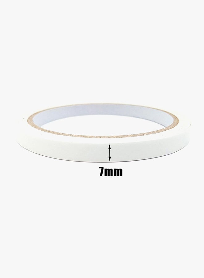 5-Piece Double Sided Tape Set 7mm x 9m Clear - Image 2