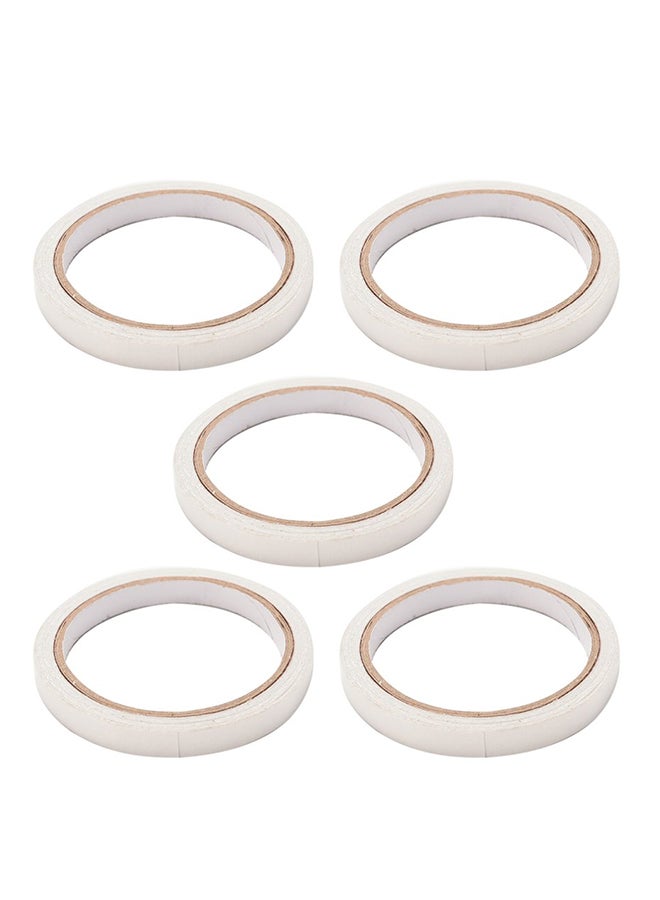 Generic 5-Piece Double Sided Adhesive Packaging Tape Set White  - Image 1