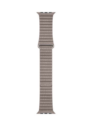 Replacement Genuine Leather Loop Band For Apple Watch Series 4/5- Stone - v1548931883/N20461545A_1