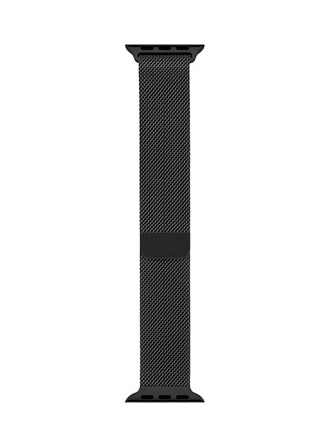 HQPro Replacement Band For Apple Watch Series 4/5- Black - Image 1