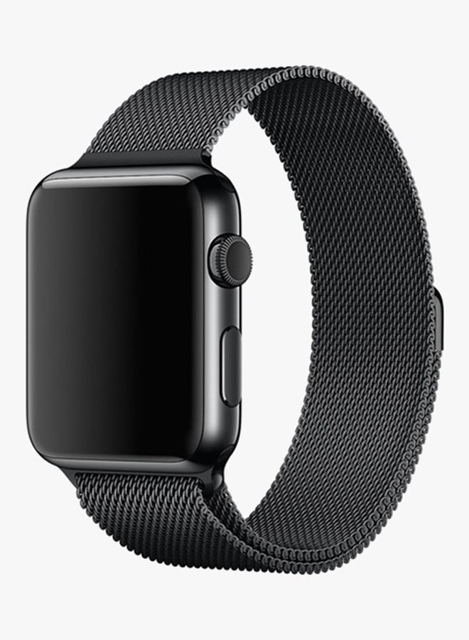 HQPro Replacement Band For Apple Watch Series 4/5- Black - Image 2