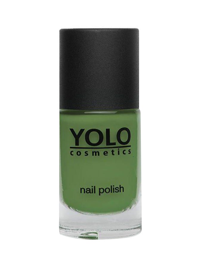 YOLO Long‎ Lasting Glossy Nail Polish 202 Kale  - Image 1