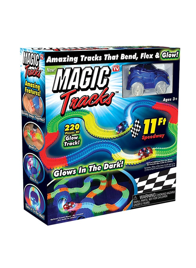 Magic Tracks Glow In The Dark Racetrack  - Image 1