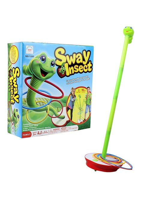 19-Piece Swaying Worm Insert Circle Game