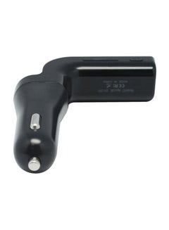 CARG7 USB Car Charger With Inbuilt Wireless Mp3 Player Black  - Image 2