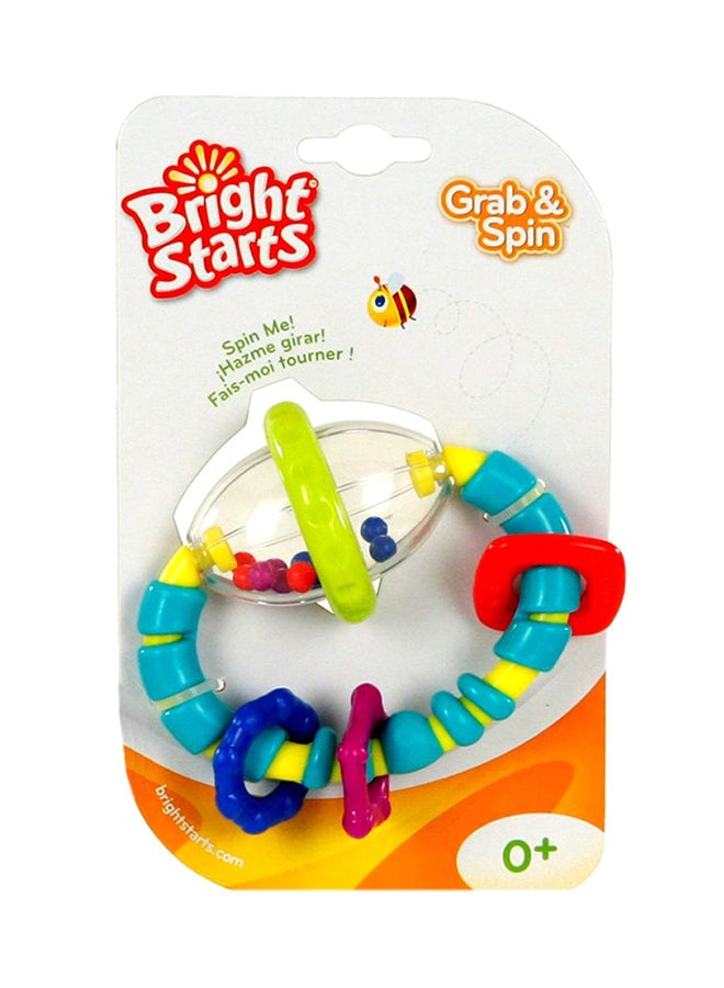 Bright Starts Grab And Spin Rattle - Image 1