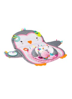 Tummy Time Prop And Play Penguin With Taggies