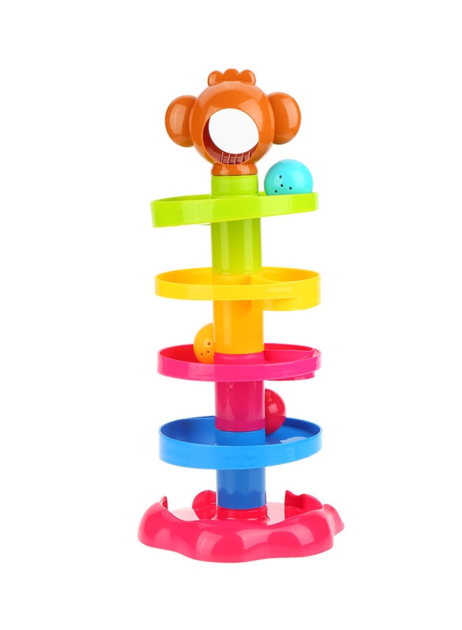 null - Toy Tower Puzzle Rolling Ball Bell Stackers - Image 1