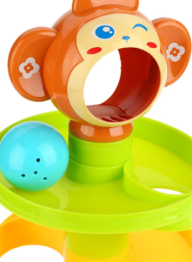 null - Toy Tower Puzzle Rolling Ball Bell Stackers - Image 1