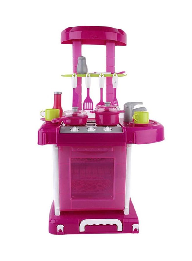 CYTHERIA 19-Piece Portable Electronic Kitchen Cookware Pretend Playset - Image 1