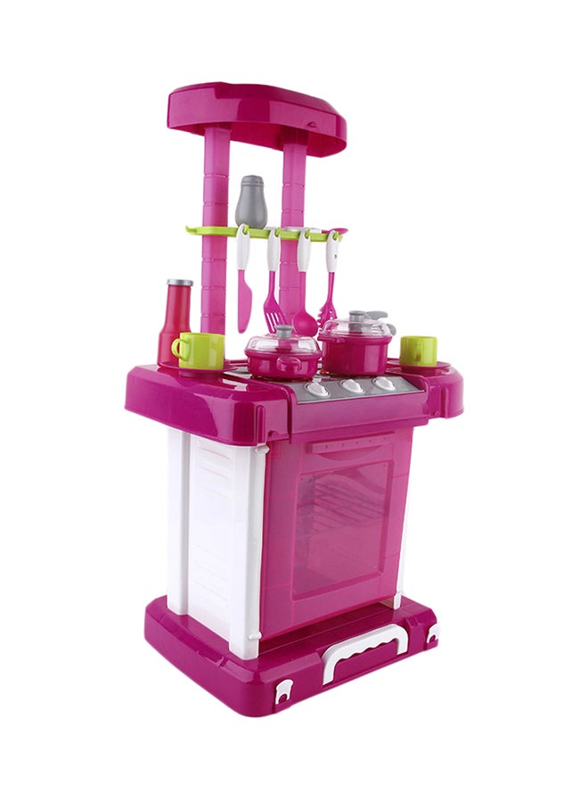 CYTHERIA 19-Piece Portable Electronic Kitchen Cookware Pretend Playset - Image 2