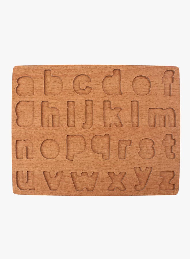 Wooden Puzzle Alphabet Letters Toy - Image 2