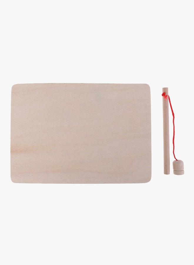 Wooden Magnetic Fishing Game 3D Jigsaw Puzzle Toys - Image 2