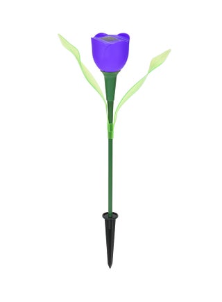 مصباح LED يعمل بالطاقة الشمسية بتصميم زهرة التوليب أرجواني 0.114كيلوجرام - v1549006776/N20710096A_1