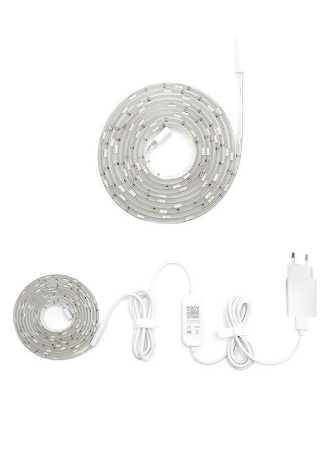 شريط إضاءة RGB ذكي بلمبات LED يعمل بواي فاي فضي 0.3كيلوجرام - Image 1