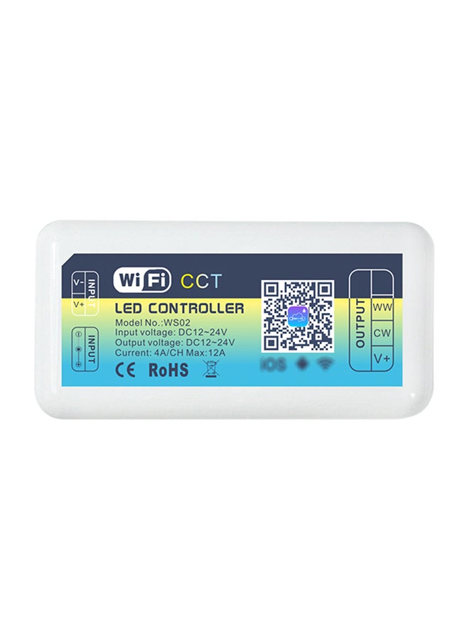 Mini WIFI Light Emitting Diode Controller White 0.075kg - Image 1