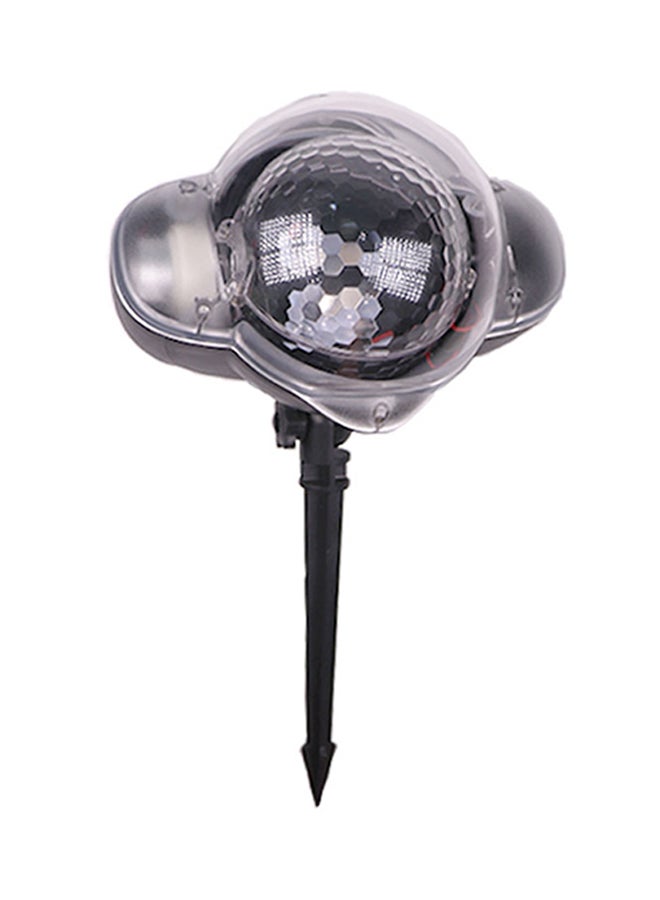 Generic - Snowfall Snowflake LED Projector Black 0.544kg - Image 1