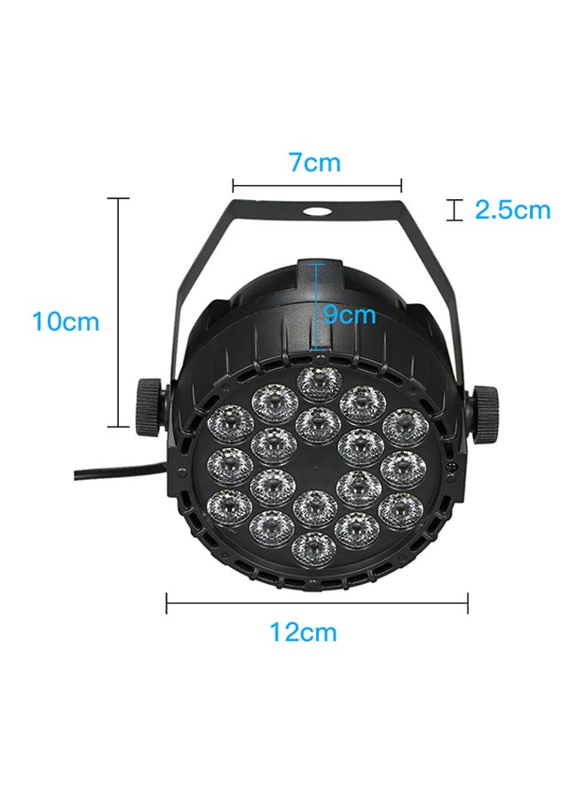 Stage Light Indoor Disco Lamp For Club Multicolour 0.506kg  - Image 2