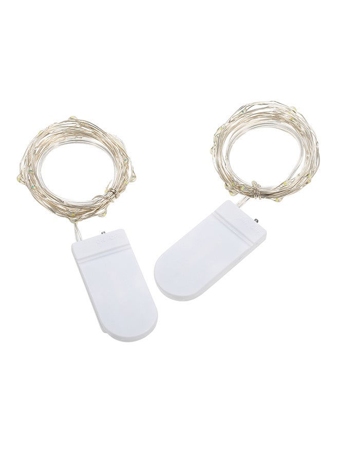 Fairy Starry Copper Wire Decorations Green 3meter - Image 1