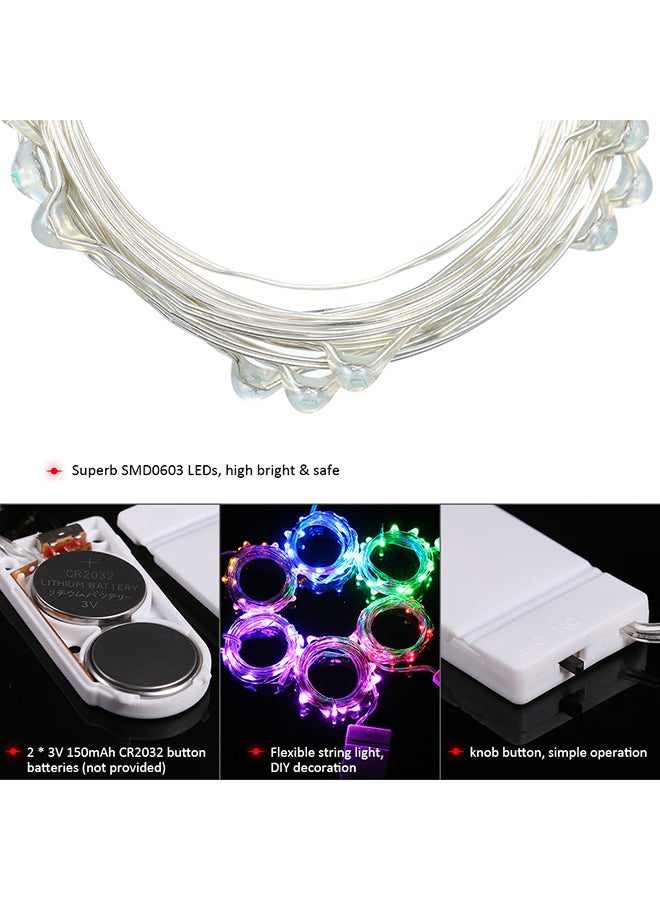 Fairy Starry Copper Wire Decorations Green 3meter - Image 3