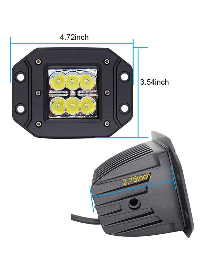 Sharpdo 4-Inch 18W Led Work Light Bar Driving Fog Lights - Image 3